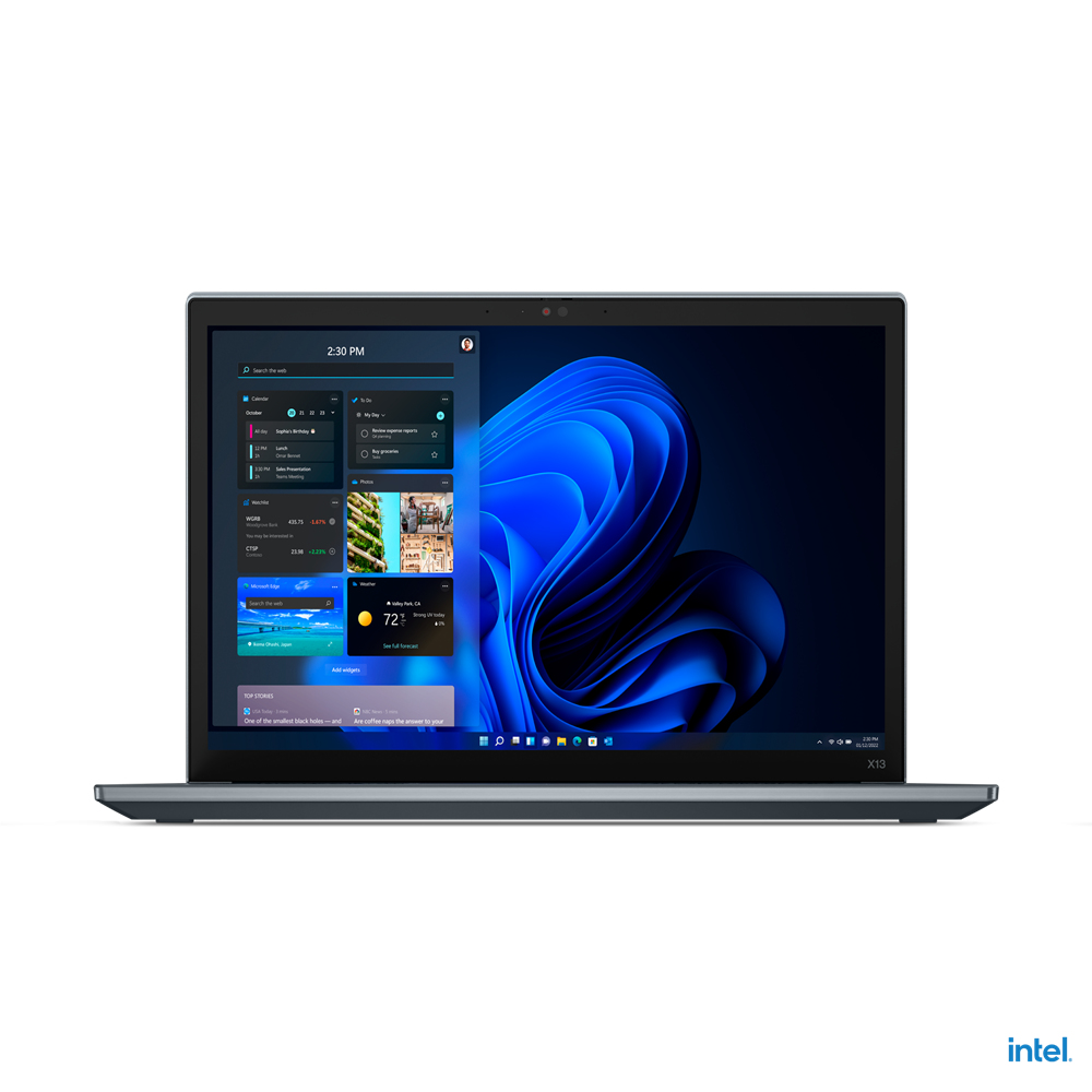 Lenovo ThinkPad X13 Gen 3 Core™ i3-1215U 512GB SSD 8GB 13.3" WUXGA (1920x1200) WIN11 Pro STORM GREY Backlit Keyboard FP Reader .71" thin, 2.91 lbs.
