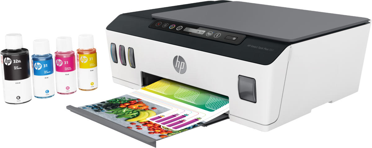 HP Smart Tank Plus 551 Wireless All-in-One Printer - Image 4