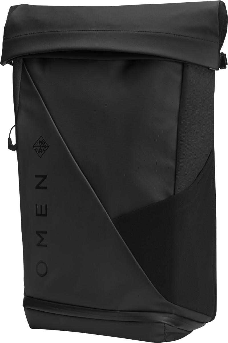 HP OMEN Transceptor Rolltop Backpack - Black (Up to 15.6" ) - Image 2