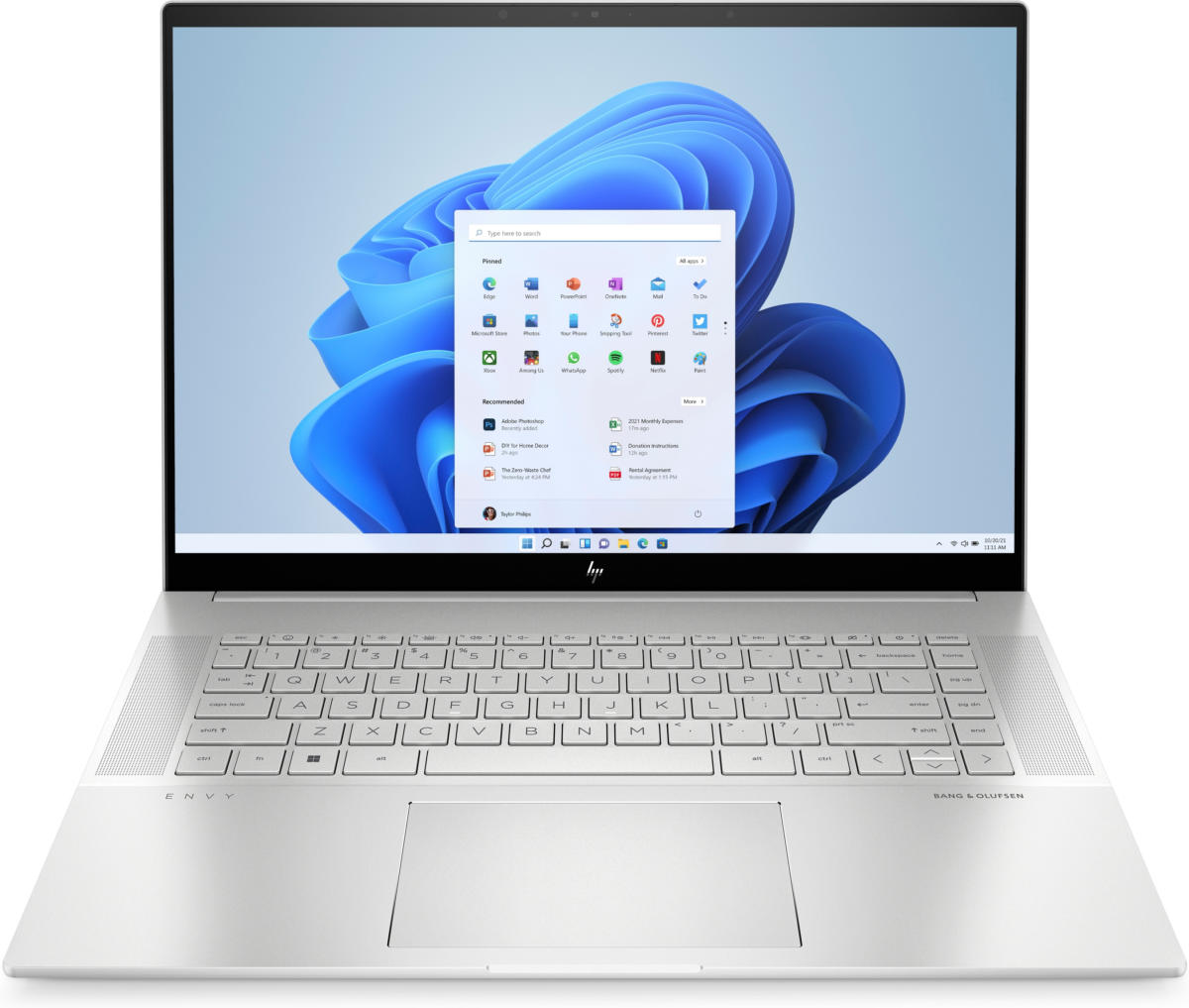 HP Envy 16-H1023 Core™ i9-13900H 1TB SSD 16GB 16" (2560x1600) TOUCHSCREEN WIN11 NVIDIA® RTX 4060 8192MB NATURAL SILVER Backlit Keyboard