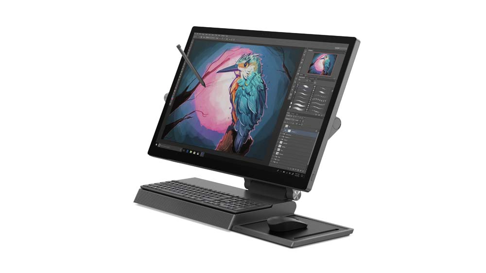 Lenovo YOGA A940-27ICB ALL-IN-ONE Core™ i9-9900 1TB+256GB SSD 32GB 27" (3840x2160) TOUCHSCREEN WIN10 Pro AMD RX 560 4096MB Wireless Keyboard & Mouse BLACK - Image 6
