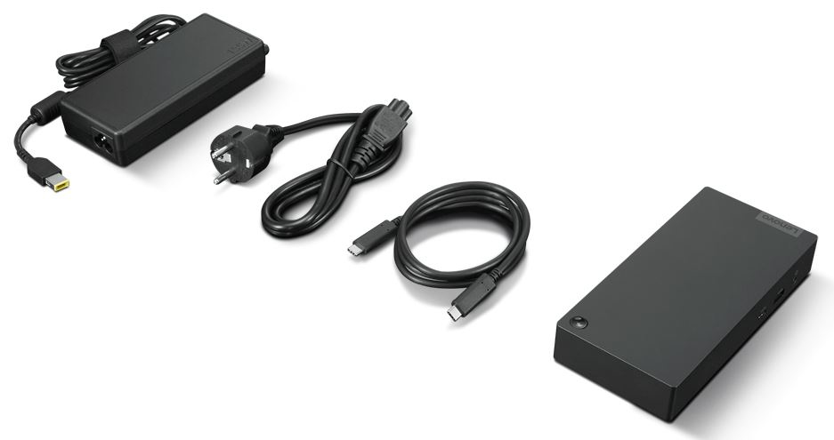 Lenovo USB-C Dock (Windows Only) BLACK - Image 3