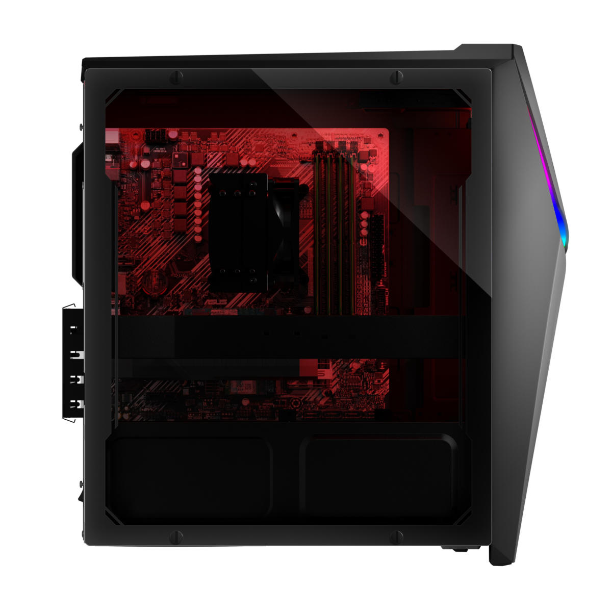 ASUS ROG Gaming Desktop Core™ i7-11700F 512GB SSD + 1TB HDD 16GB WIN10 NVIDIA® RTX 3060 12288MB BLACK Wireless Keyboard and Mouse - Image 2