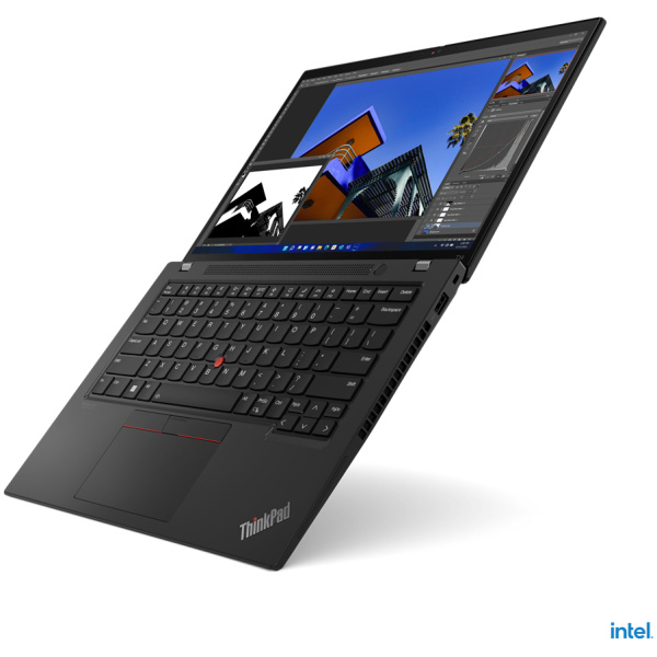 Lenovo ThinkPad T14 Gen 3 Core™ i5-1245U 512GB SSD 16GB 14 WUXGA (1920x1200) IPS WIN11 Pro THUNDER BLACK Backlit Keyboard FP Reader FRENCH - Image 2