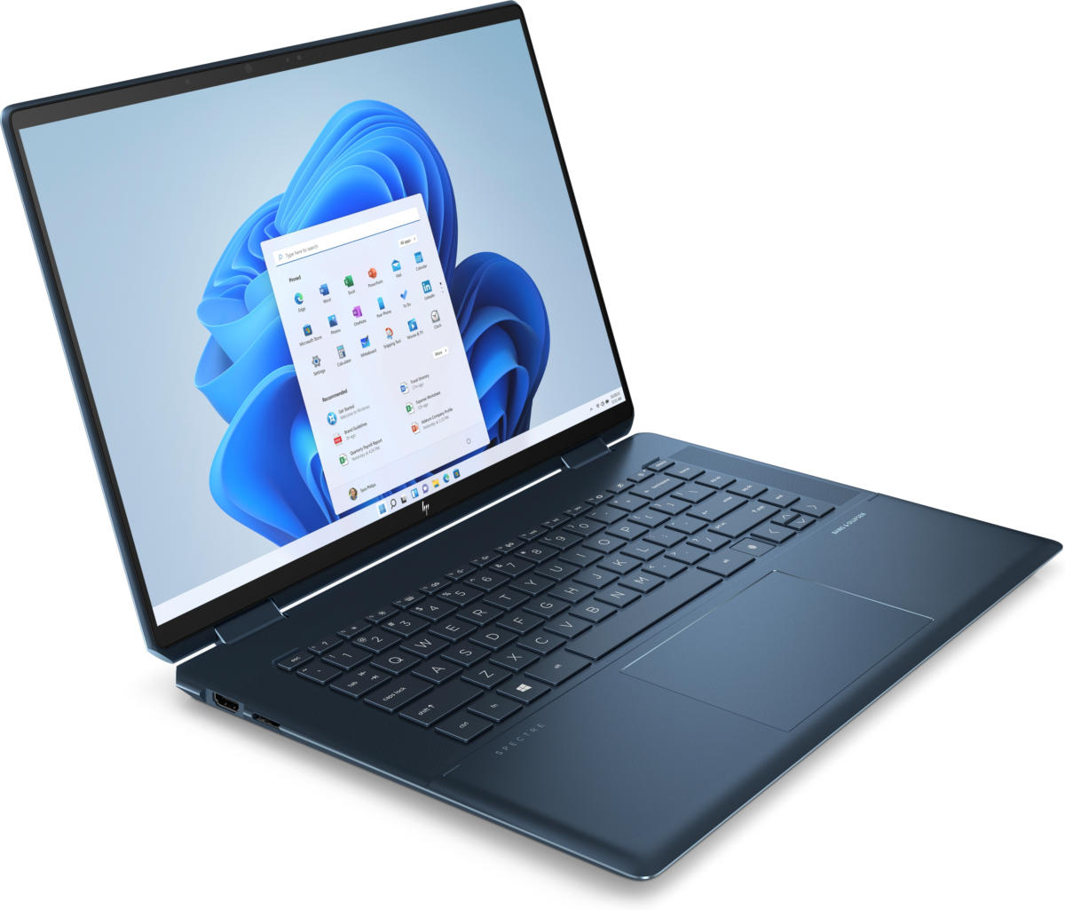 HP SPECTRE x360 16-F0035 2-IN-1 CONVERTIBLE Core™ i7-11390H 512GB SSD 16GB 16" 3K (3072x1920) TOUCHSCREEN IPS WIN11 IR Webcam NOCTURNE BLUE Backlit Keyboard FP Reader - Image 3