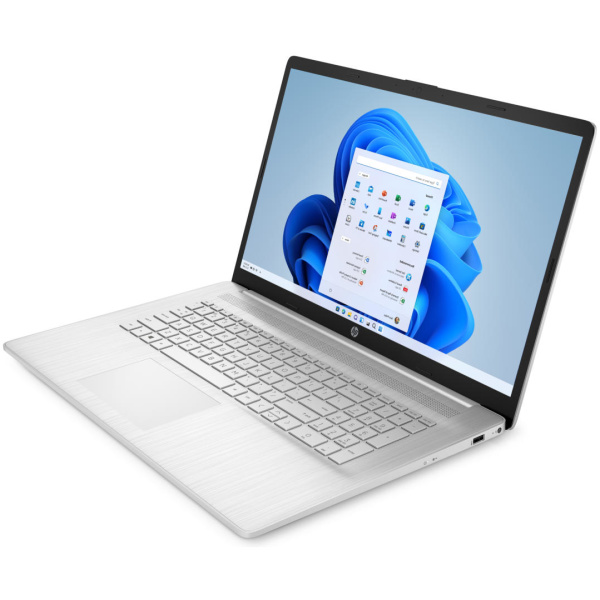 HP 17-CN0076 Pentium Silver N5030 512GB SSD 8GB 17.3" (1600x900) HD+ TOUCHSCREEN WIN11 NATURAL SILVER - Image 3