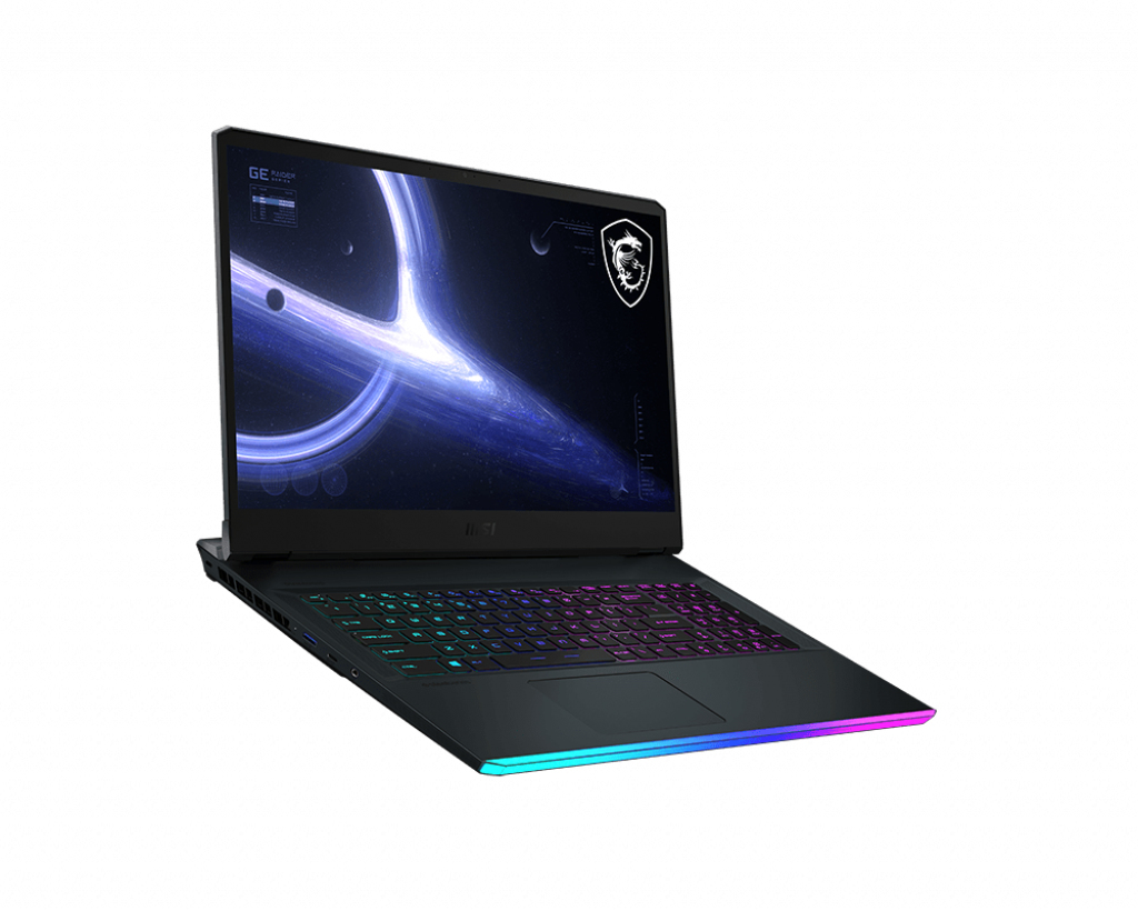 MSI GE76 RAIDER 11UE-1056 GAMING Core™ i7-11800H 1TB SSD 16GB 17.3" (1920x1080) 144Hz IPS WIN11 NVIDIA® RTX 3060 6144MB TITANIUM BLUE Stell Series RGB Backlit Keyboard - Image 2