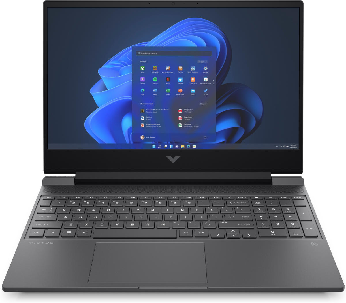 HP VICTUS 15-FB1013 GAMING Ryzen™ 5 7535HS 512GB SSD 8GB 15.6" (1920x1080) 144Hz IPS WIN11 NVIDIA® RTX 2050 4096MB MICA SILVER Backlit Keyboard