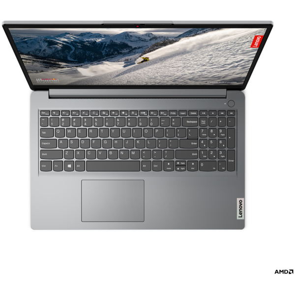 Lenovo Ideapad 1 Laptop Athlon Silver 7120U 128GB SSD 4GB 15.6" HD WIN11 CLOUD GREY