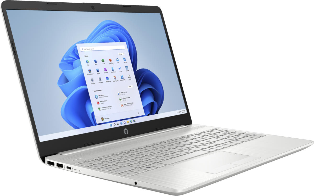 HP 15-DW4725 Core™ i5-1235U 512GB SSD 8GB 15.6" (1366x768) WIN11 NATURAL SILVER - Image 2