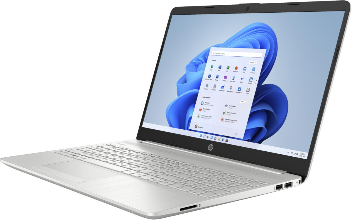 HP 15-DW4725 Core™ i5-1235U 512GB SSD 8GB 15.6" (1366x768) WIN11 NATURAL SILVER - Image 3