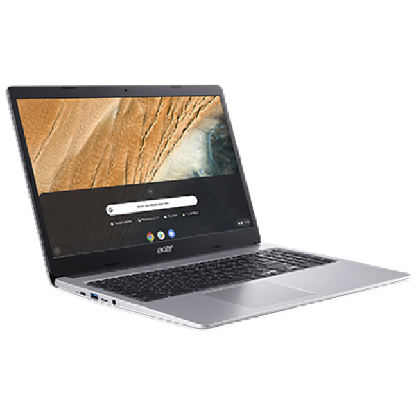 Acer Chromebook 315 CB315-3H-C2C3 Celeron® N4000 32GB eMMC 4GB 15.6" (1366x768) Chrome OS PURE SILVER - Image 2