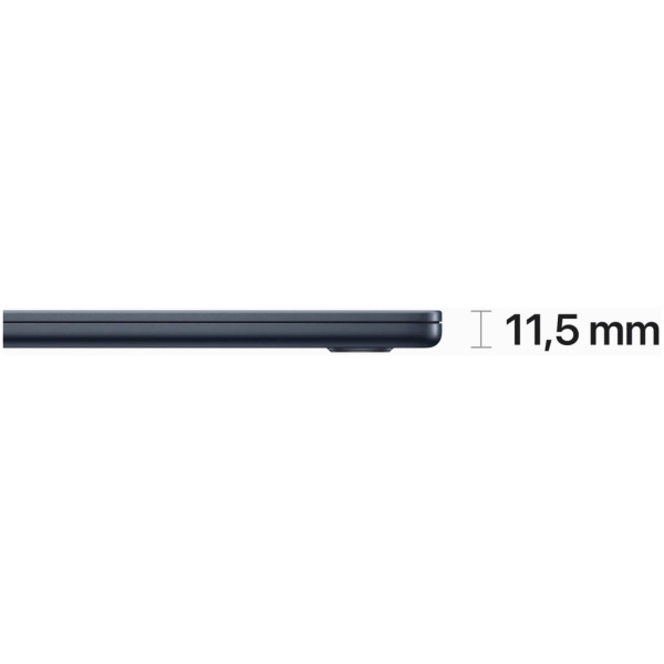 Apple MacBook Air NEWEST MODEL 2023 M2 Chip 10-core 512GB SSD 8GB 15.3" (2880x1864) Liquid Retina Display MacOS Ventura 13.4 MIDNIGHT - Image 3