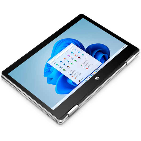 HP 11M-AP0033 x360 2-IN-1 Pentium® Silver N5030 128GB SSD 4GB 11.6" (1366x768) TOUCHSCREEN WIN11 S NATURAL SILVER - Image 6