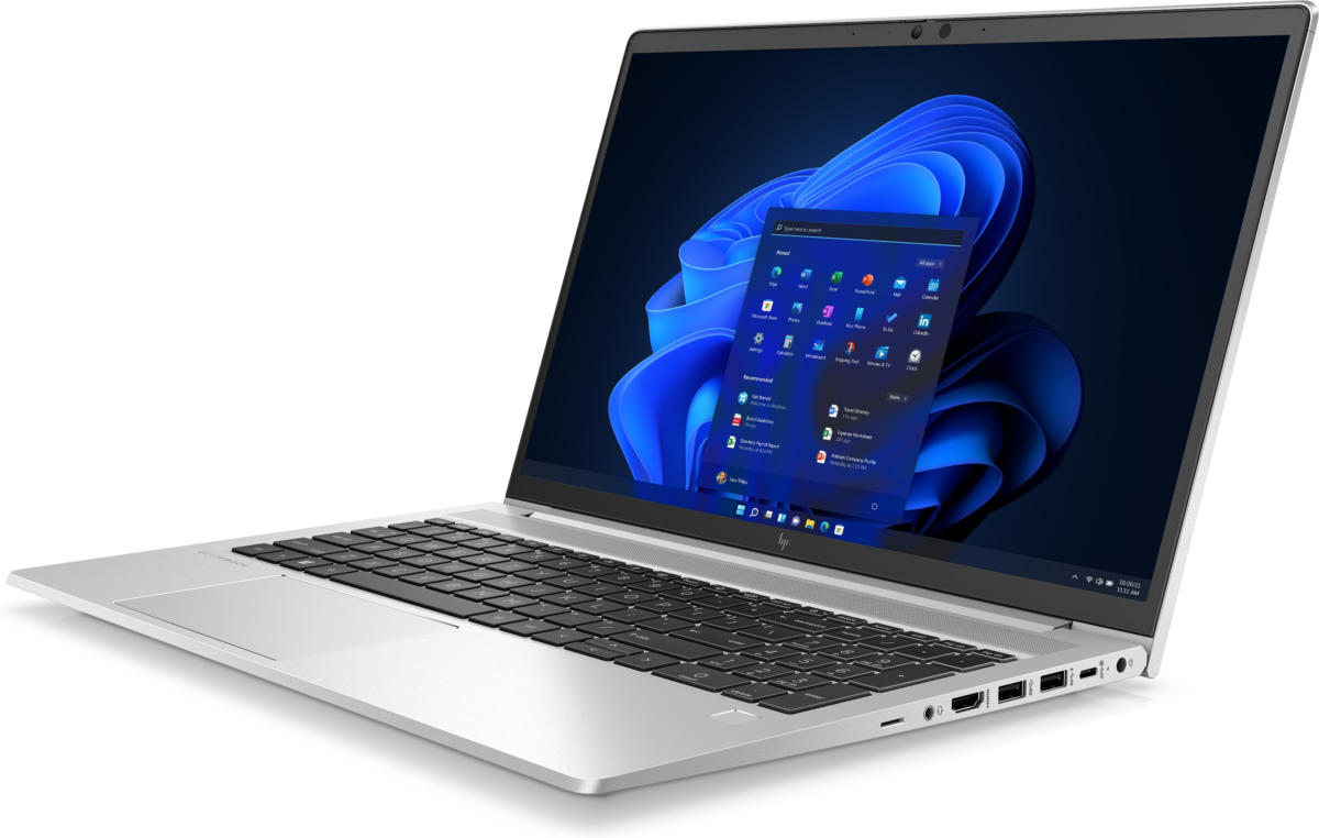 HP EliteBook 655 G9 AMD Ryzen™ 5 Pro 5675U 2.3GHz 512GB SSD 16GB 15.6" (1920x1080) BT WIN11 Pro Webcam SILVER Backlit Keyboard 0.78" thin, 3.8 lbs. - Image 2