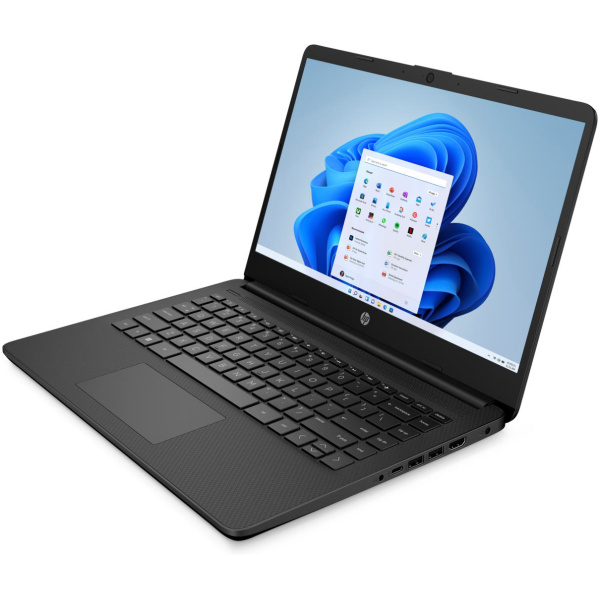 HP 14-DQ0051 Celeron® Dual-Core N4020 64GB eMMC 4GB 14" (1366x768) WIN11 S JET BLACK - Image 2
