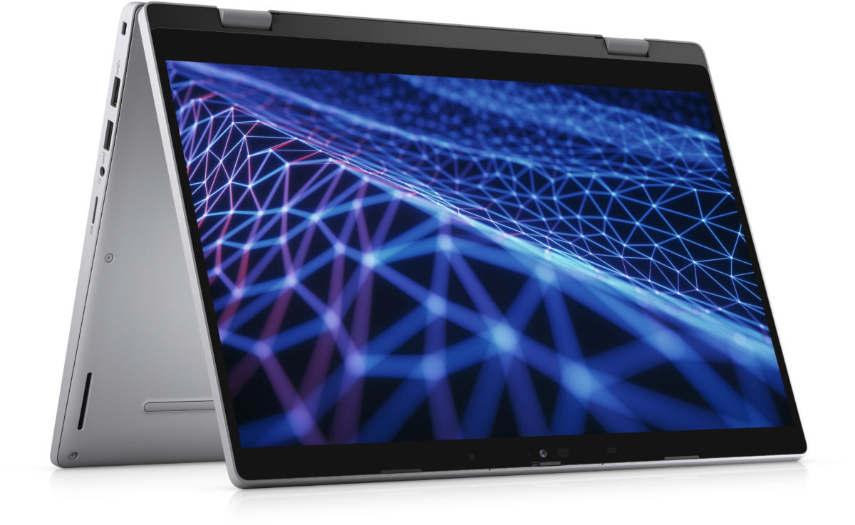 Dell Latitude 3330 2-IN-1 CONVERTIBLE Core™ i5-1145G7 256GB SSD 16GB 13.3" (1920x1080) TOUCHSCREEN WIN11 Pro Backlit Keyboard SILVER - Image 2