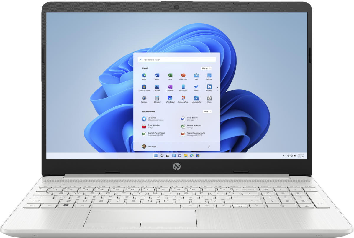 HP 15-DW4725 Core™ i5-1235U 512GB SSD 8GB 15.6" (1366x768) WIN11 NATURAL SILVER