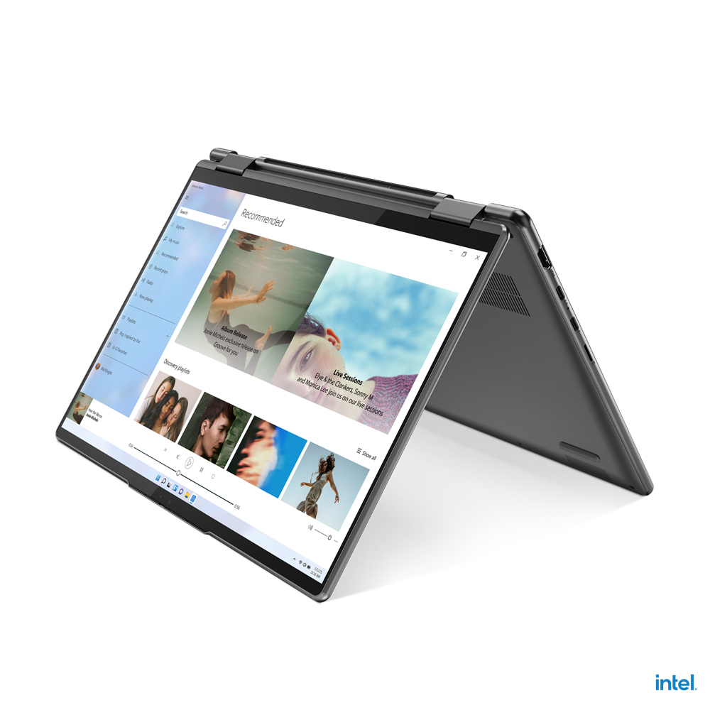 Lenovo Yoga 7 14IAL7 Core™ i7-1255U 1.70GHz 1TB SSD 16GB 14" (2240x1400) TOUCHSCREEN BT WIN11 Webcam STORM GRAY Backlit Keyboard FP Reader 3.3 lbs. PRODUCT MAY HAVE MINOR COSMETIC BLEMISHES - Image 4
