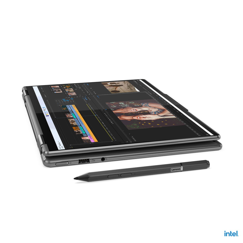 Lenovo Yoga 7 14IAL7 Core™ i7-1255U 1.70GHz 1TB SSD 16GB 14" (2240x1400) TOUCHSCREEN BT WIN11 Webcam STORM GRAY Backlit Keyboard FP Reader 3.3 lbs. PRODUCT MAY HAVE MINOR COSMETIC BLEMISHES - Image 2