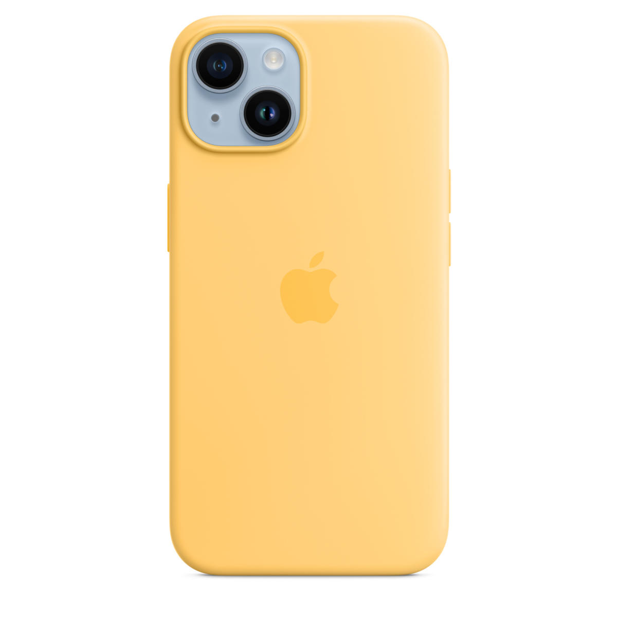 Apple iPhone 14 Silicone Case w/ MagSafe - Sunglow