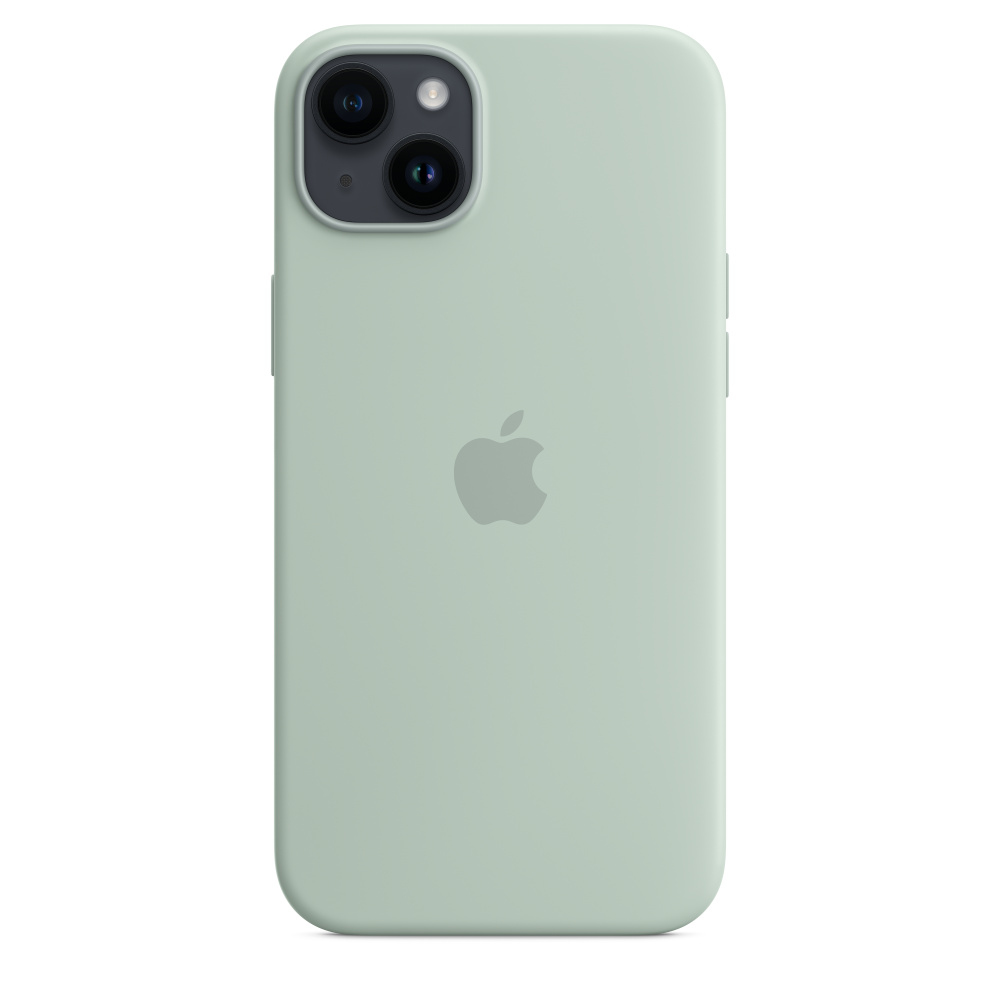 Apple iPhone 14 Plus Silicone Case w/ MagSafe Succulent - Image 3