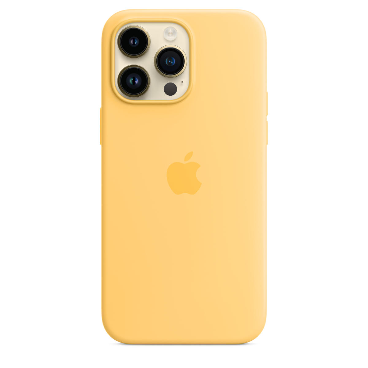 Apple iPhone 14 Pro Max Silicone Case w/ MagSafe - Sunglow - Image 2