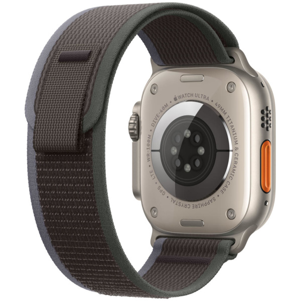 Apple Watch Ultra 2 GPS + Cellular, 49mm Titanium Case with Blue/Black Trail Loop - M/L - Image 2