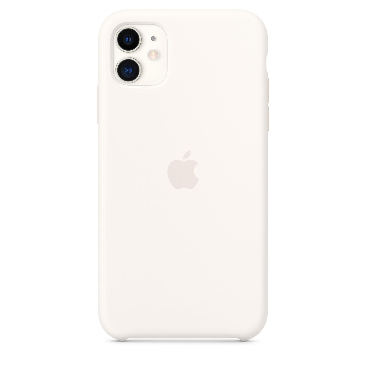 Apple iPhone 11 Silicone Case - Soft White - Image 2