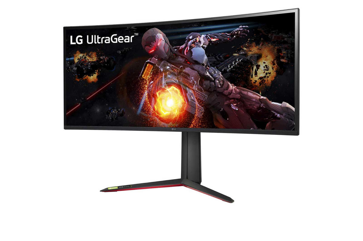 LG Electronics 34GP950G-B Curved GAMING 34" UW-QHD (3440x1440) 144Hz 1ms 400 cd/m² HDMI DP USB3.0 IPS Adjustable Stand Monitor BLACK - Image 2