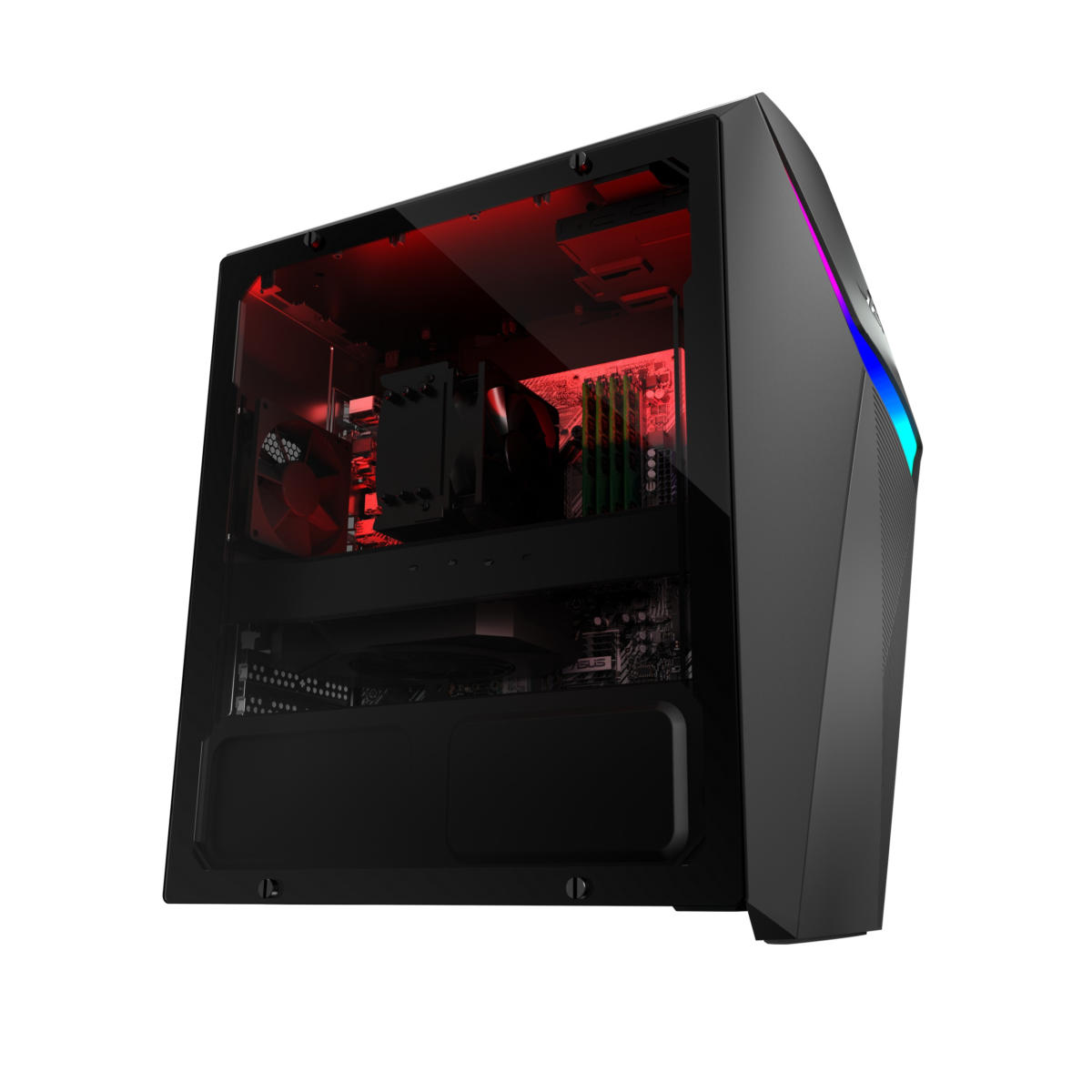 Asus ROG STRIX G10CE-SB564 Core™ i5-11400F 512GB SSD 16GB WIN10 NVIDIA® GTX 1660Ti 6144MB Keyboard Mouse GRAY - Image 3