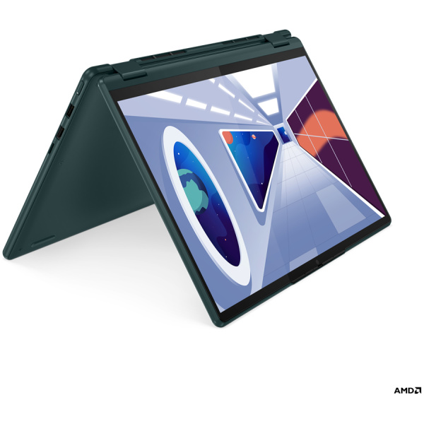 Lenovo YOGA 6 13ABR8 2-IN-1 AMD Ryzen™ 5 7530U 512GB SSD 8GB 13.3" WUXGA (1920x1200) TOUCHSCREEN WIN11 DARK TEAL Backlit Keyboard FP Reader Lenovo Digital Pen .69" thin, 3.02 lbs.