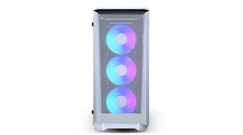 Phanteks PH-EC400ATG_DWT01 SteelATX Mid Tower Computer Case w/ Side Window WHITE - Image 4