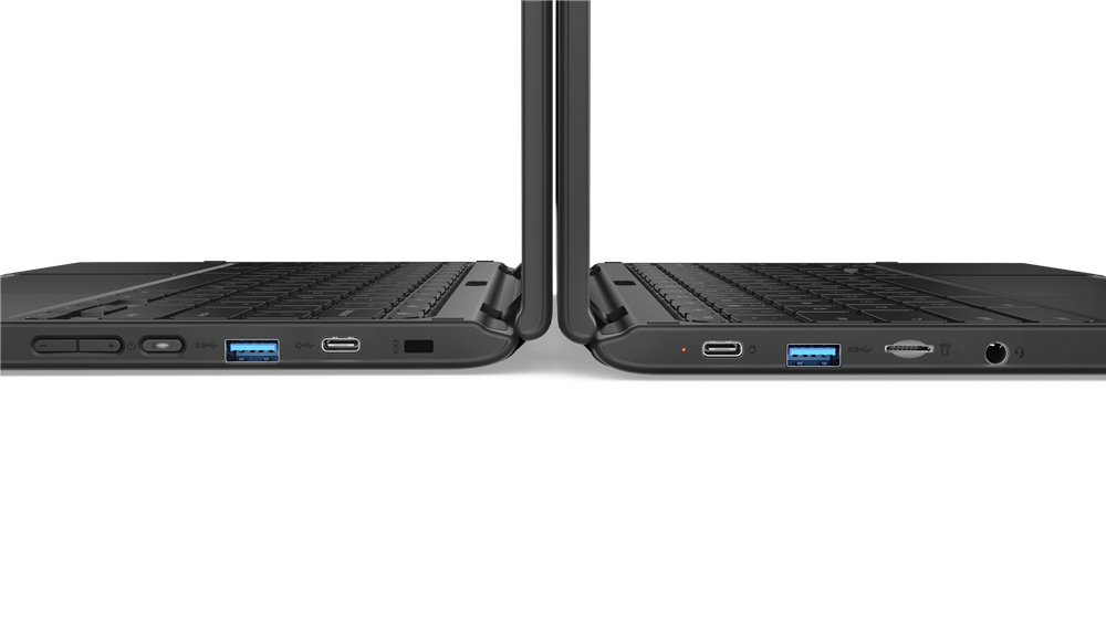 Lenovo Chromebook 500e 2-IN-1 RUGGED Celeron® Quad-Core N4120 32GB eMMC 4GB 11.6" (1366x768) TOUCHSCREEN CHROME OS BLACK - Image 4