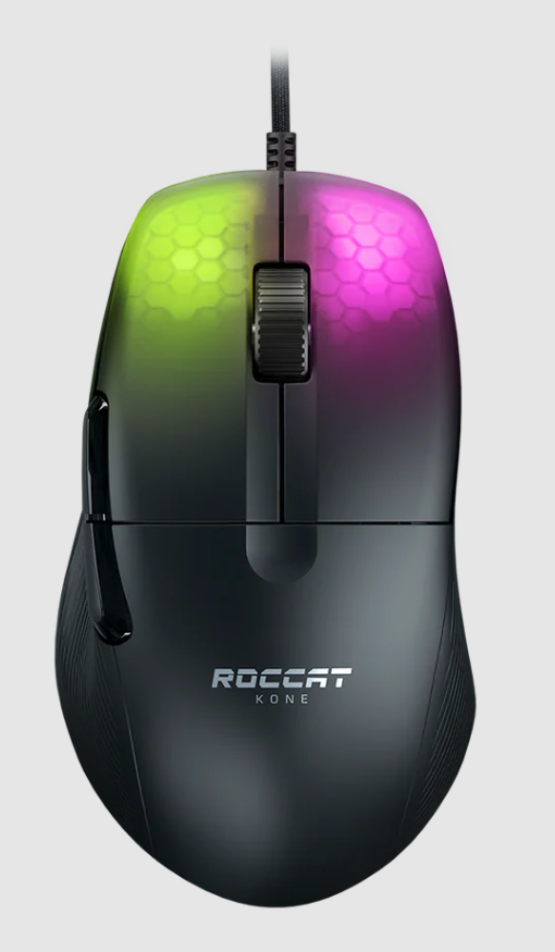 ROCCAT Kone Pro PC Gaming Mouse Ergonomic Design Wired Computer Mouse - BLACK UPC# 731855504015
