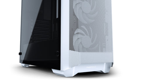 Phanteks PH-EC400ATG_DWT01 SteelATX Mid Tower Computer Case w/ Side Window WHITE - Image 7