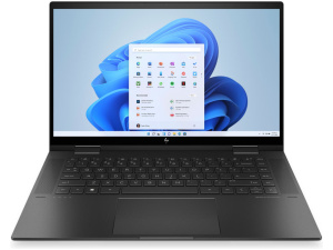 HP ENVY x360 15-EY0023 2-IN-1 Ryzen™ 7 5825U 512GB SSD 12GB 15.6" (1920x1080) TOUCHSCREEN IPS WIN11 NIGHTFALL BLACK Backlit Keyboard