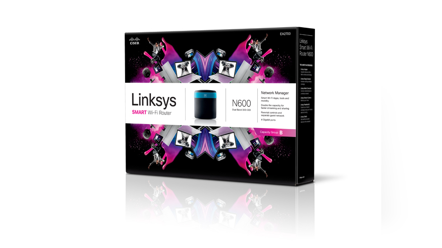 Linksys EA2700-BR Dual-Band N600 Router with Gigabit - Image 4