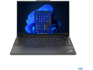 Lenovo ThinkPad E16 Core™ i5-1335U 256GB SSD 16GB 16" WUXGA (1920x1200) IPS WIN11 Pro GRAPHITE BLACK Backlit Keyboard FP Reader