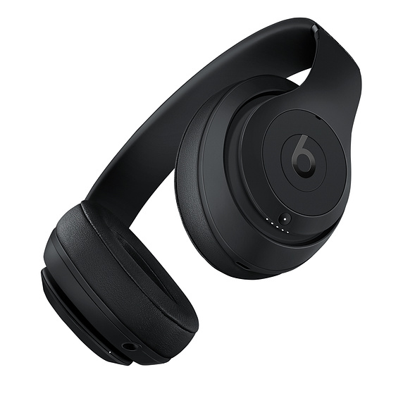 Beats Studio³ Wireless Over‑Ear Headphones MATTE BLACK : Bluetooth, Pure Adaptive Noise Canceling, On-Headphone Controls, Built-In Mic, Up to 22 Hours of Battery Life - Image 4