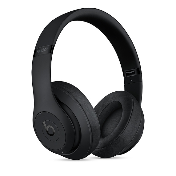 Beats Studio³ Wireless Over‑Ear Headphones MATTE BLACK : Bluetooth, Pure Adaptive Noise Canceling, On-Headphone Controls, Built-In Mic, Up to 22 Hours of Battery Life - Image 5