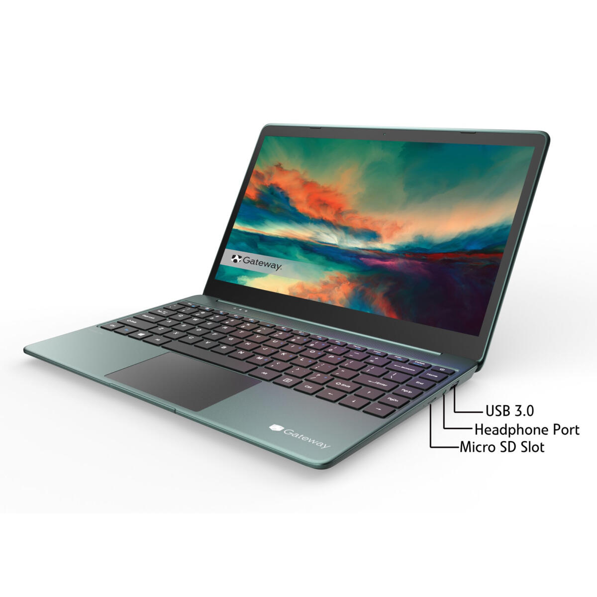 Gateway GWTN141 ULTRA SLIM Core™ i5-1135G7 512GB SSD 16GB 14.1" (1920x1080) WIN10 GREEN FP Reader - Image 3