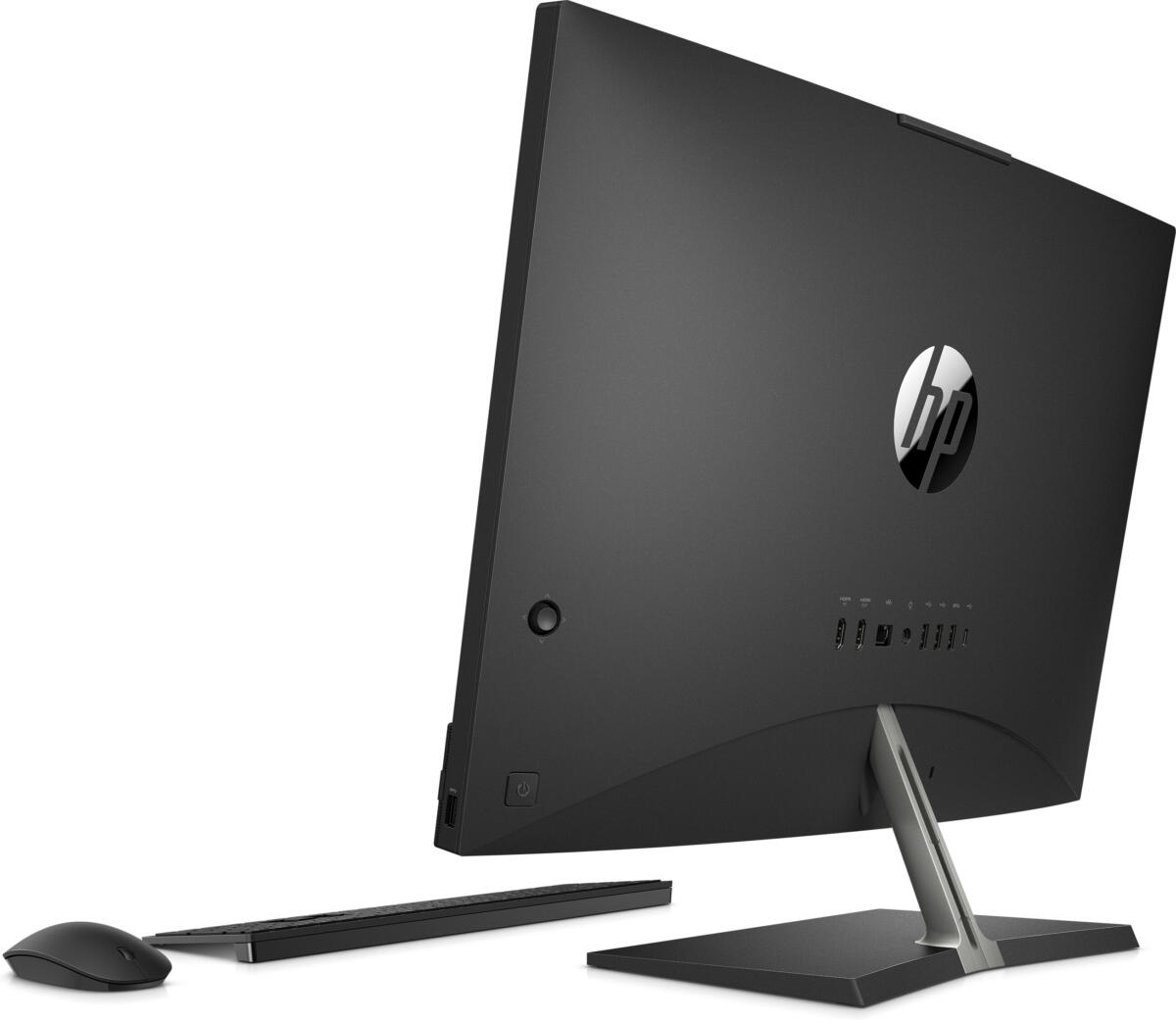 HP Pavilion 24-CA1234 ALL-IN-ONE Core™ i5-12400T 1.8GHz 1TB SSD 12GB 23.8" (1920x1080) TOUCHSCREEN BT WIN11 Webcam BLACK Wireless Keyboard & Mouse - Image 3