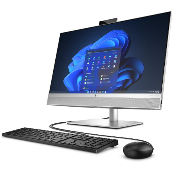 HP EliteOne 870 G9 ALL-IN-ONE Core™ I5-12500 3.6GHz 256GB SSD 8GB 27" (1920x1080) BT WIN11 Pro No Webcam SILVER Keyboard & Mouse - Image 2