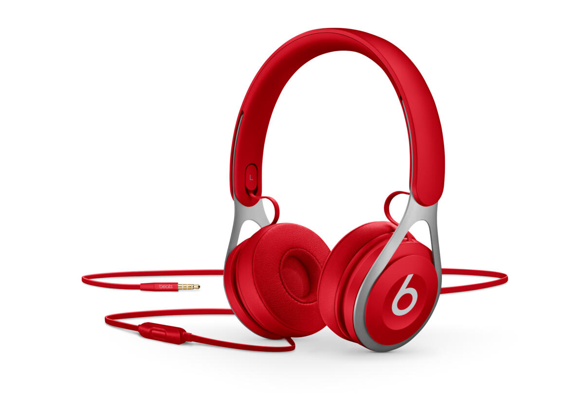 Apple Beats by Dr Dre EP Wired On Ear Headphones RED - Image 3