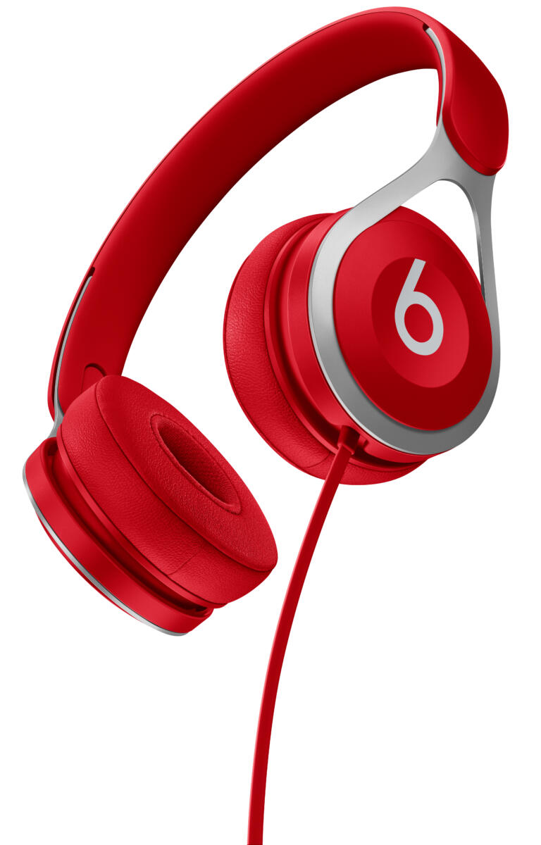 Apple Beats by Dr Dre EP Wired On Ear Headphones RED - Image 2