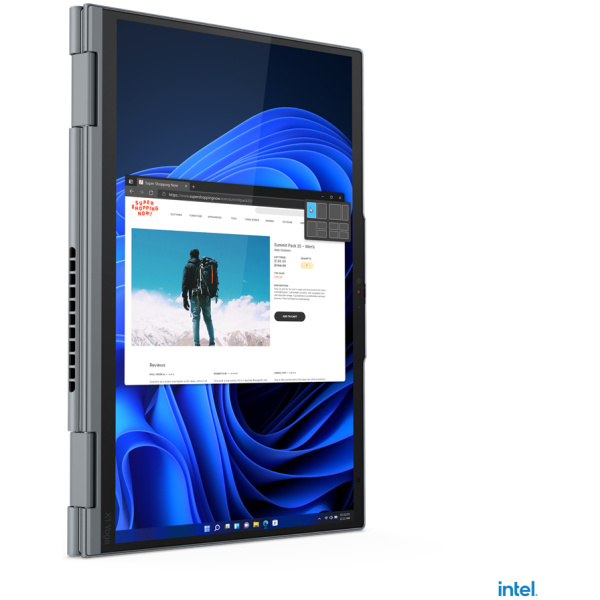 Lenovo ThinkPad X1 YOGA Gen 7 Core™ i7-1260P 512GB SSD 16GB 14" WUXGA (1920x1200) TOUCHSCREEN IPS WIN10 Pro STORM GREY Backlit Keyboard FP Reader - Image 5