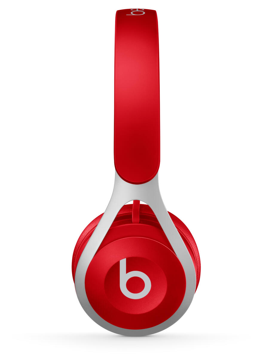 Apple Beats by Dr Dre EP Wired On Ear Headphones RED