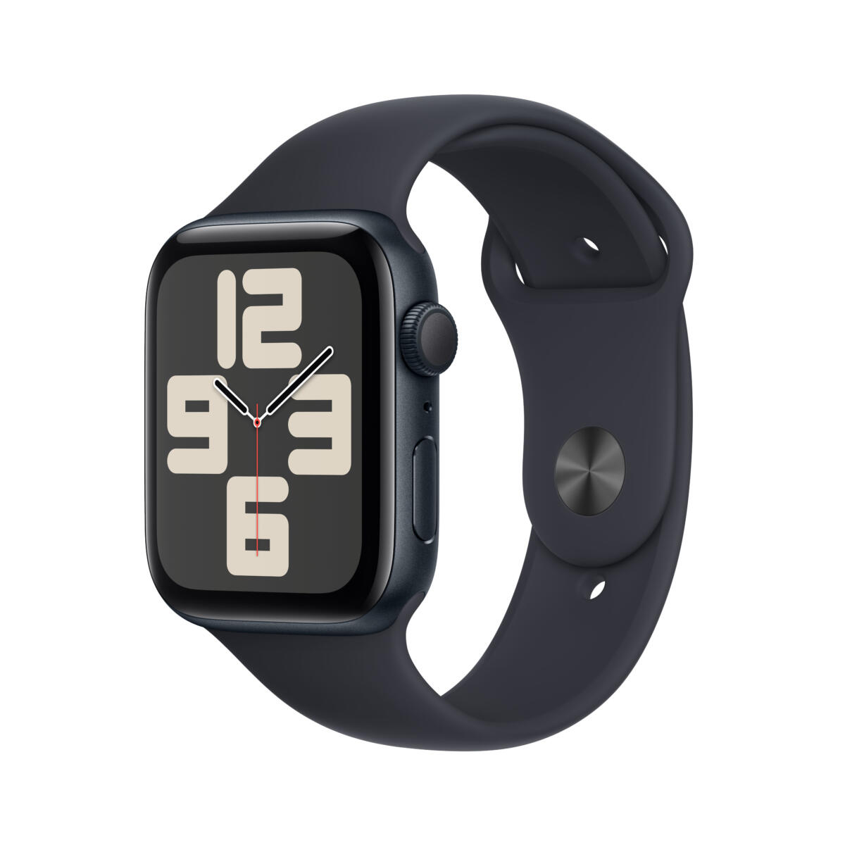 Apple Watch SE 2nd Generation (GPS) 44mm Midnight Aluminum Case with Midnight Sport Band