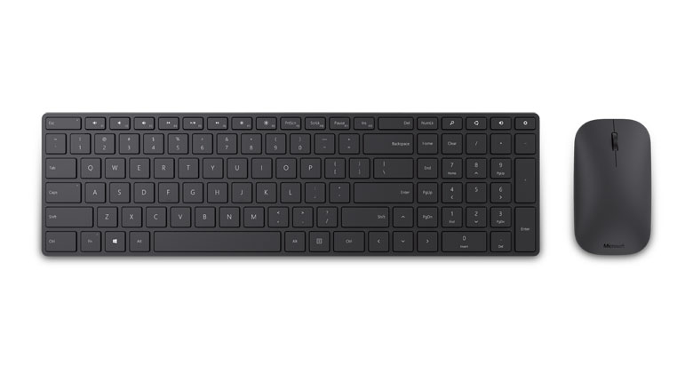 Microsoft Designer Bluetooth Desktop Keyboard and Mouse BLACK